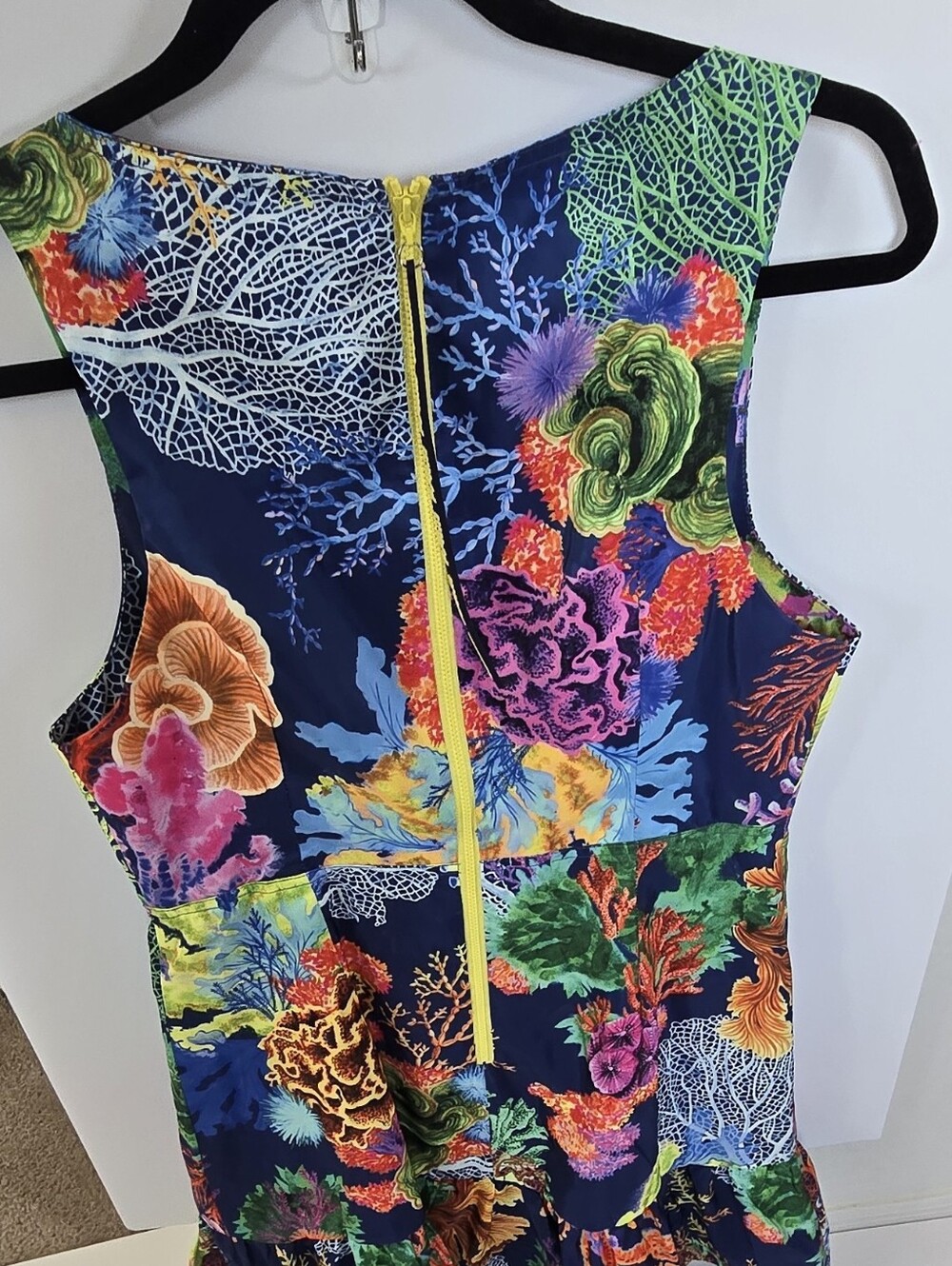 Farm Rio Ocean Theme Dress SIZE M - Picture 3 of 6